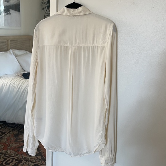 Paige white blouse size S - Picture 6 of 6